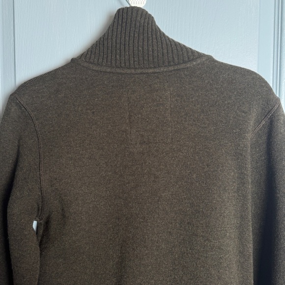 VTG Woolrich Y2K Zip Up Sweater Sz M Track Blokette Blokecore Made in Italy Wool - Picture 10 of 16